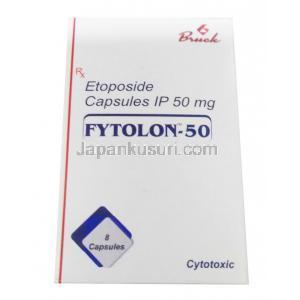 フィトロン, エトポシド 50mg 箱正面